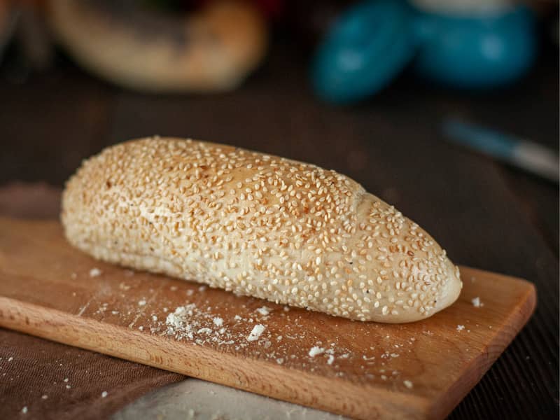 bulka paluch z sezamem